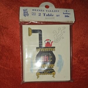 Vintage Heines Tallies 2 Table Set